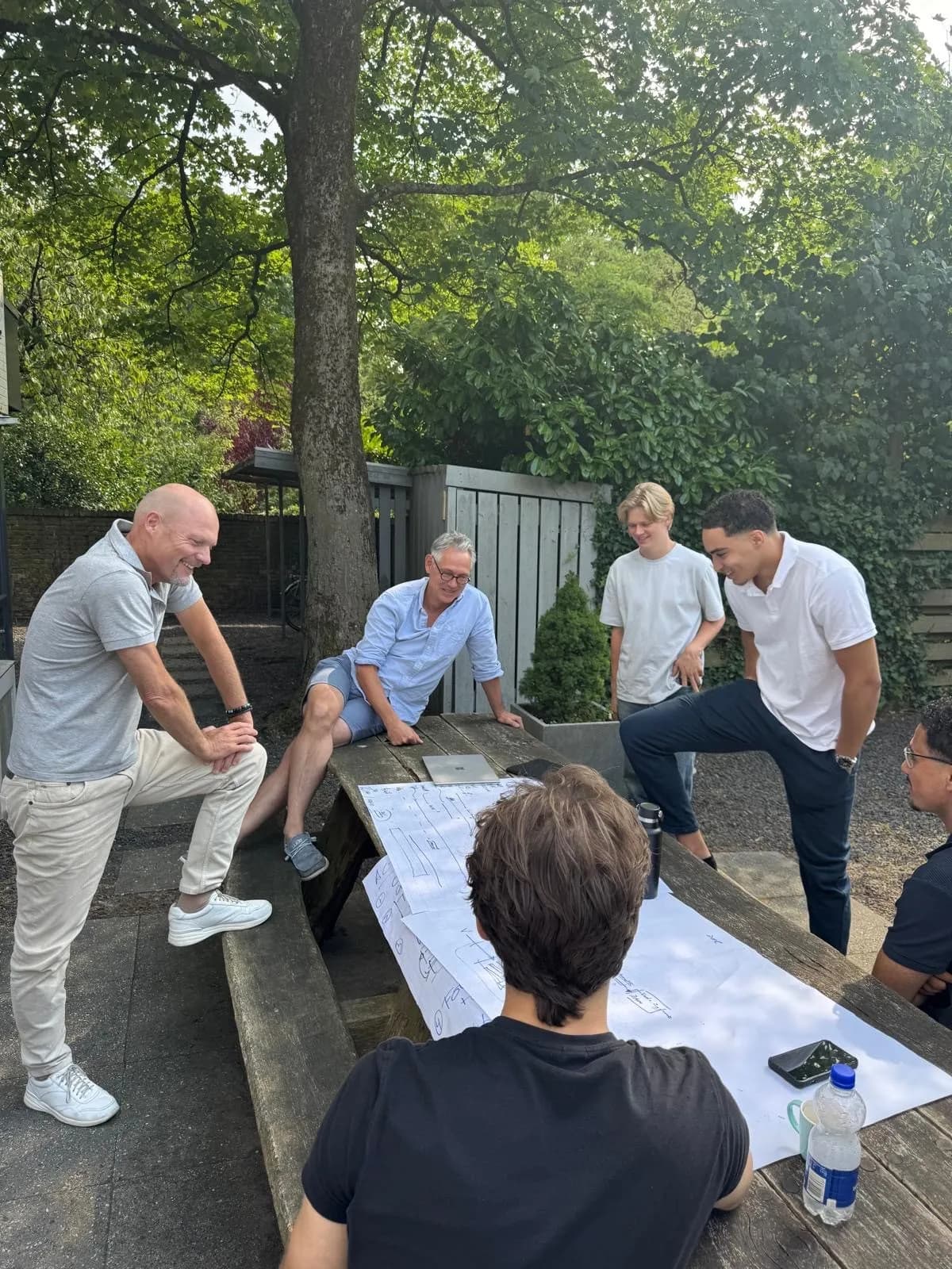 Humanaize team aan het werk